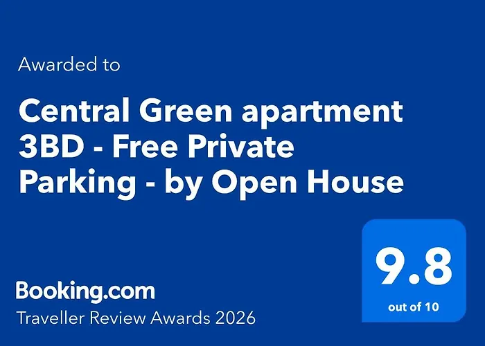 3bd - Free Private Parking - By Open House Apartamento
